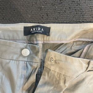 AKIRA Men's Khaki Chinos